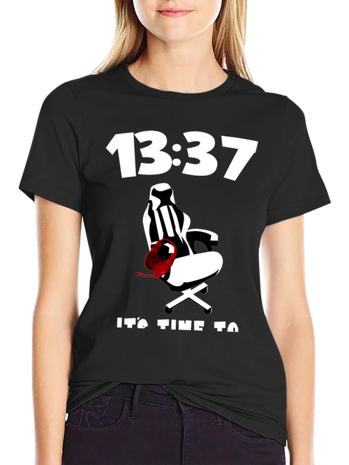 13:37 Time to Game T-Shirt