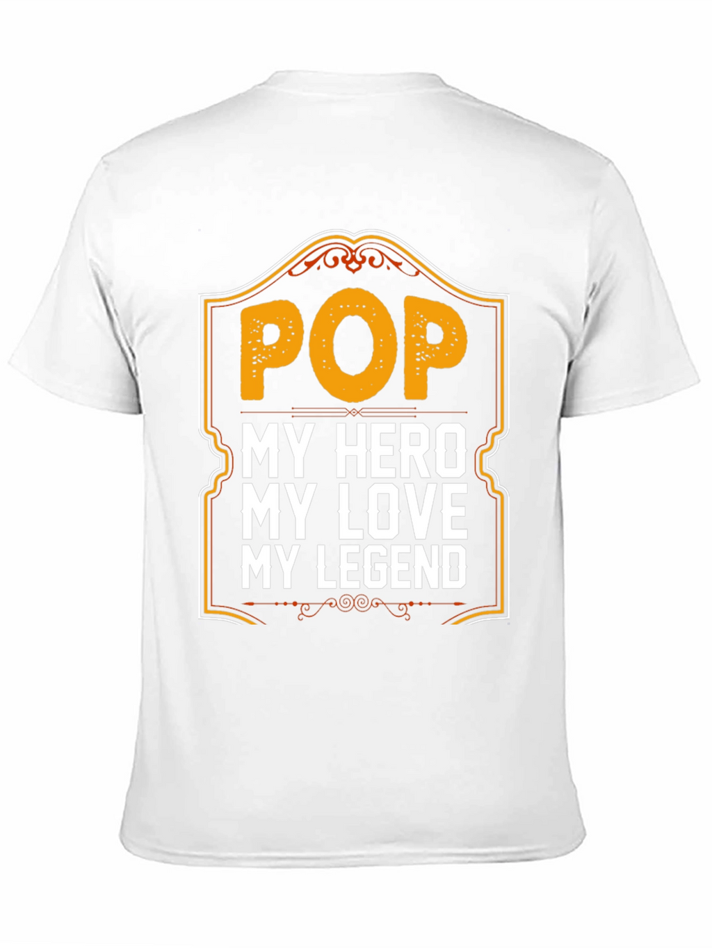 Pop Hero Legend Black Graphic T-Shirt