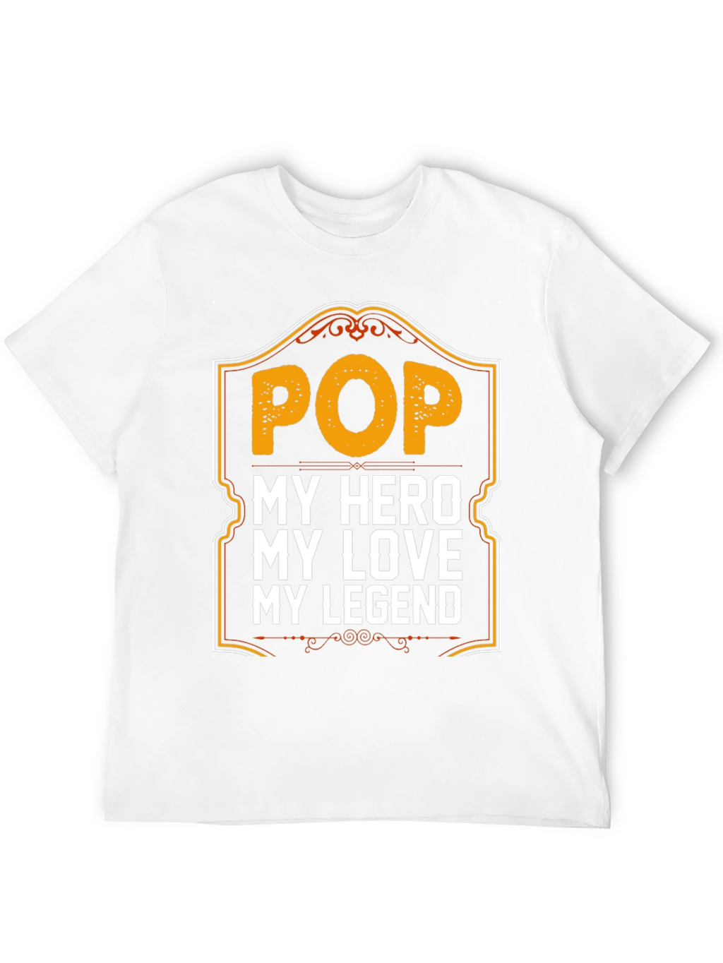 Pop Hero Legend Black Graphic T-Shirt