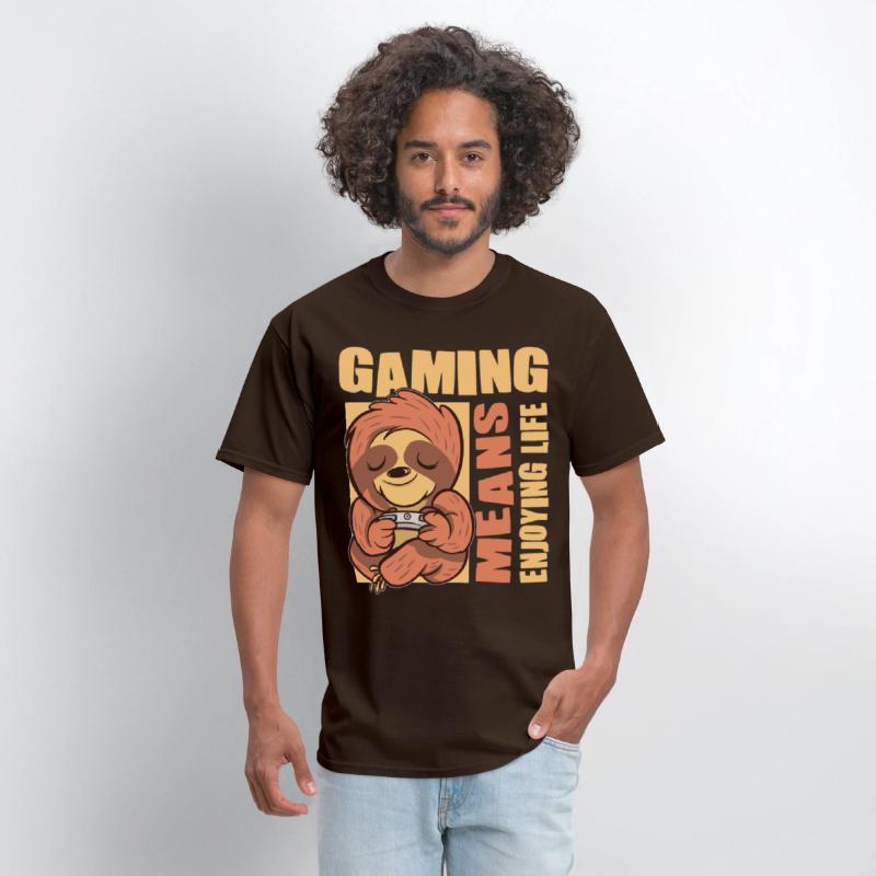 Gaming means enjoying life nerd gamer video game