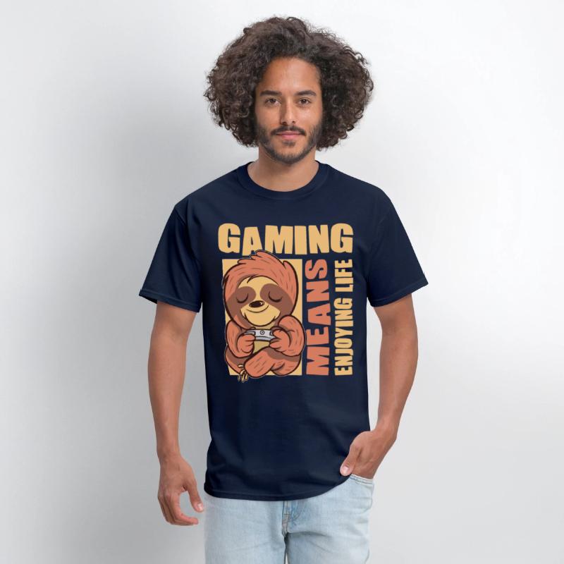 Gaming means enjoying life nerd gamer video game