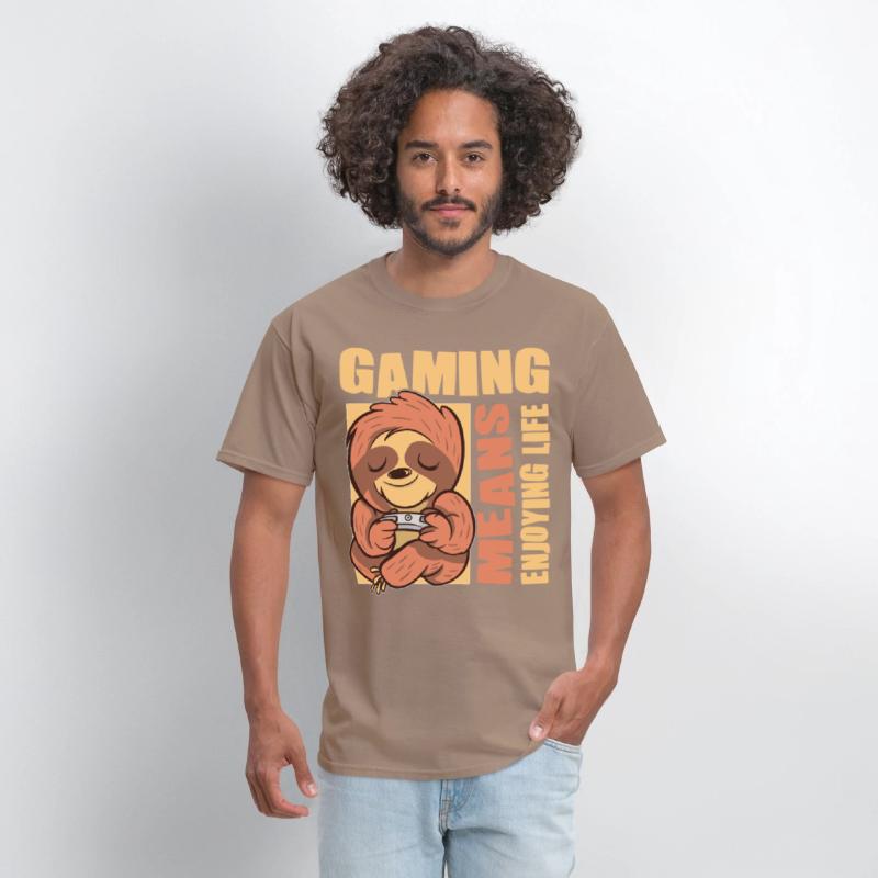 Gaming means enjoying life nerd gamer video game