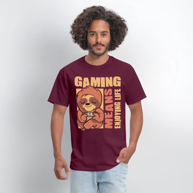 Gaming means enjoying life nerd gamer video game