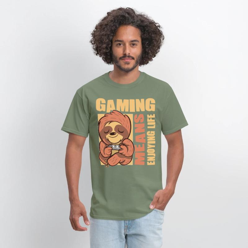 Gaming means enjoying life nerd gamer video game