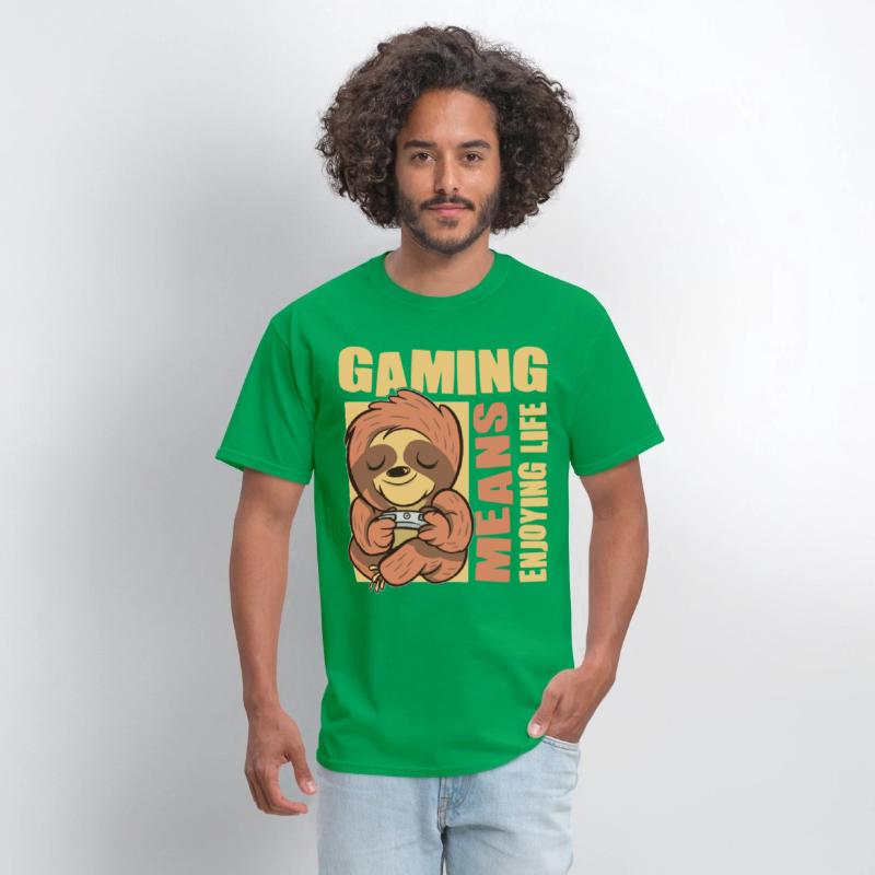 Gaming means enjoying life nerd gamer video game