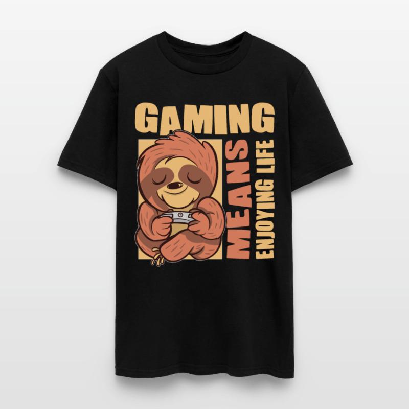 Gaming means enjoying life nerd gamer video game