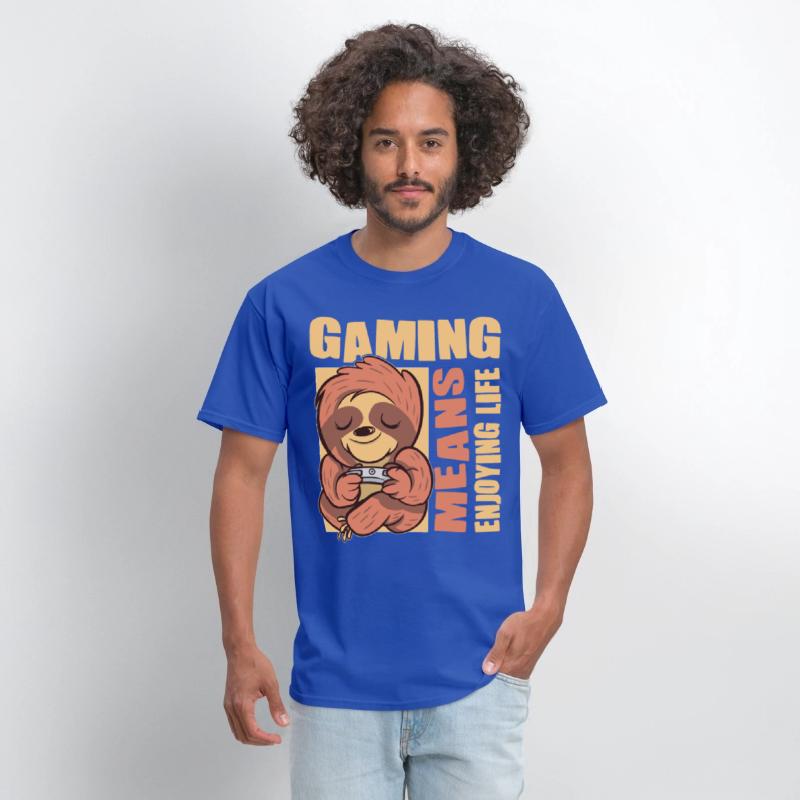Gaming means enjoying life nerd gamer video game