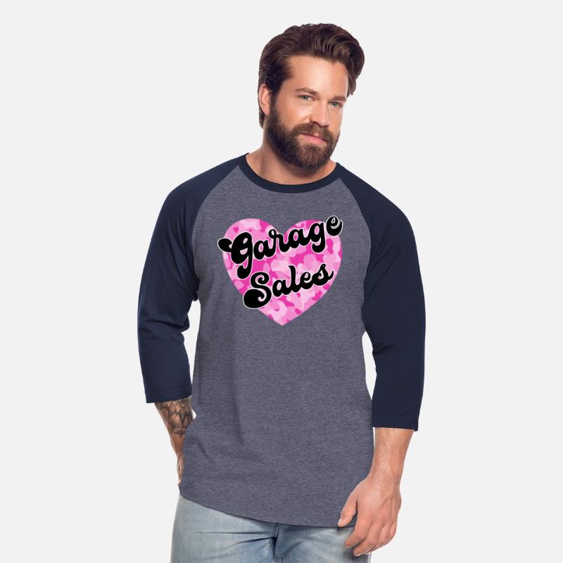 Garage Sales pink camo heart