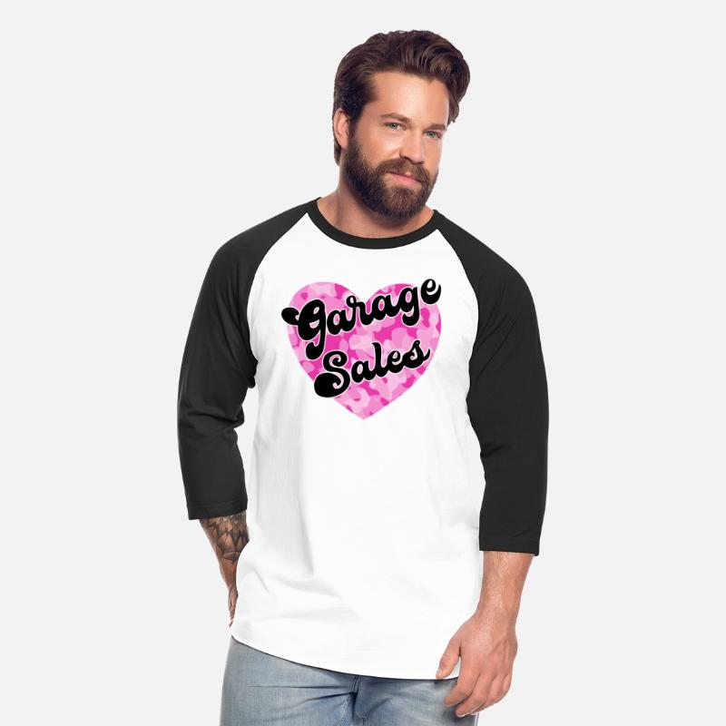 Garage Sales pink camo heart