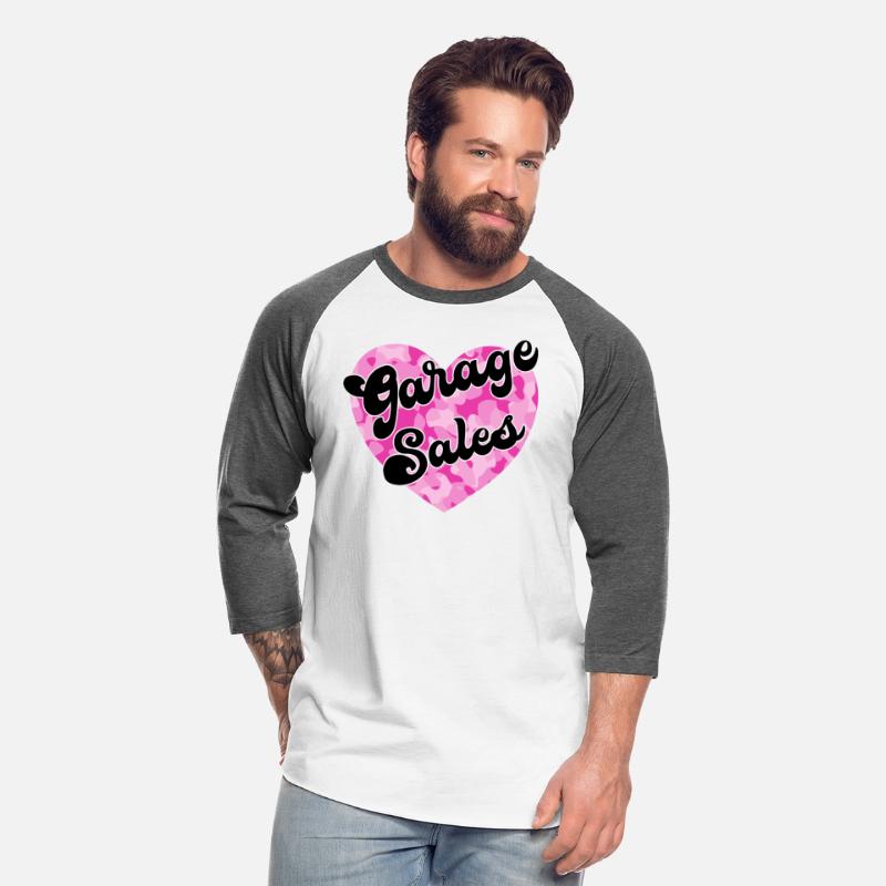 Garage Sales pink camo heart