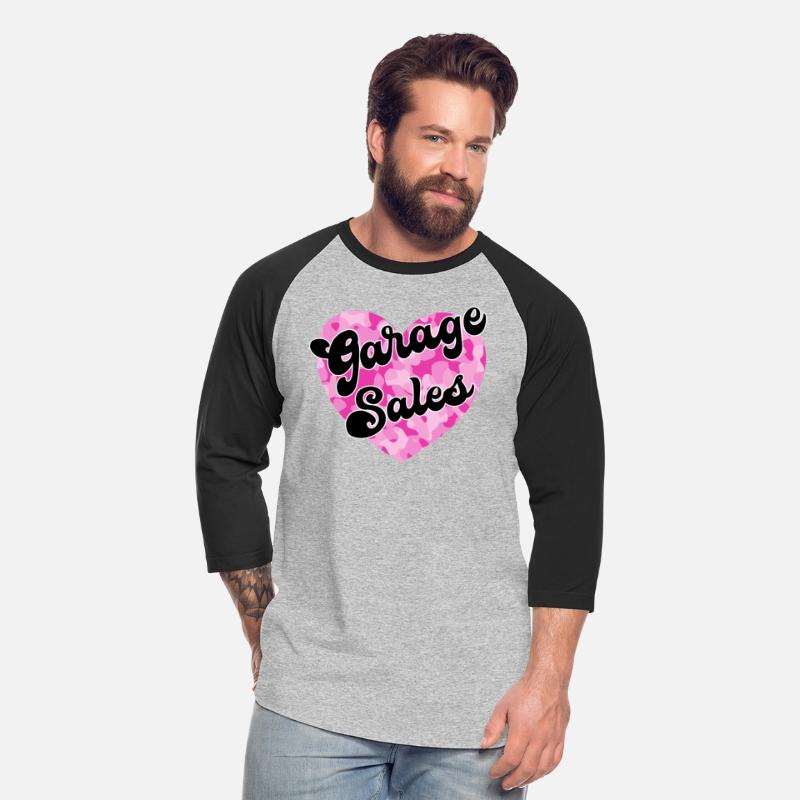 Garage Sales pink camo heart