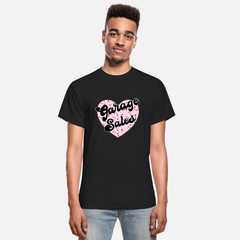 Garage Sales pink floral heart