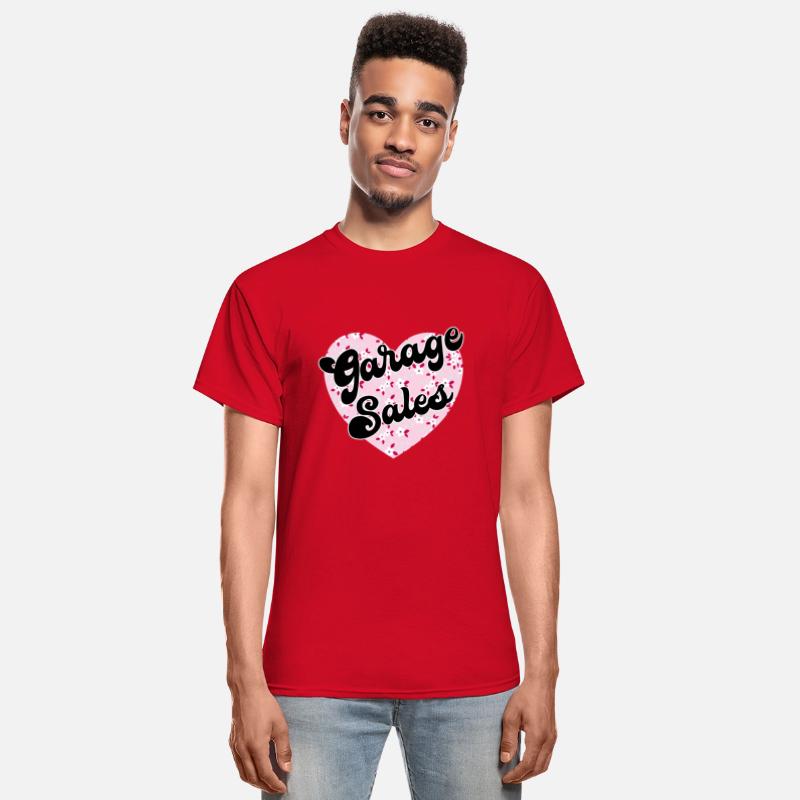 Garage Sales pink floral heart