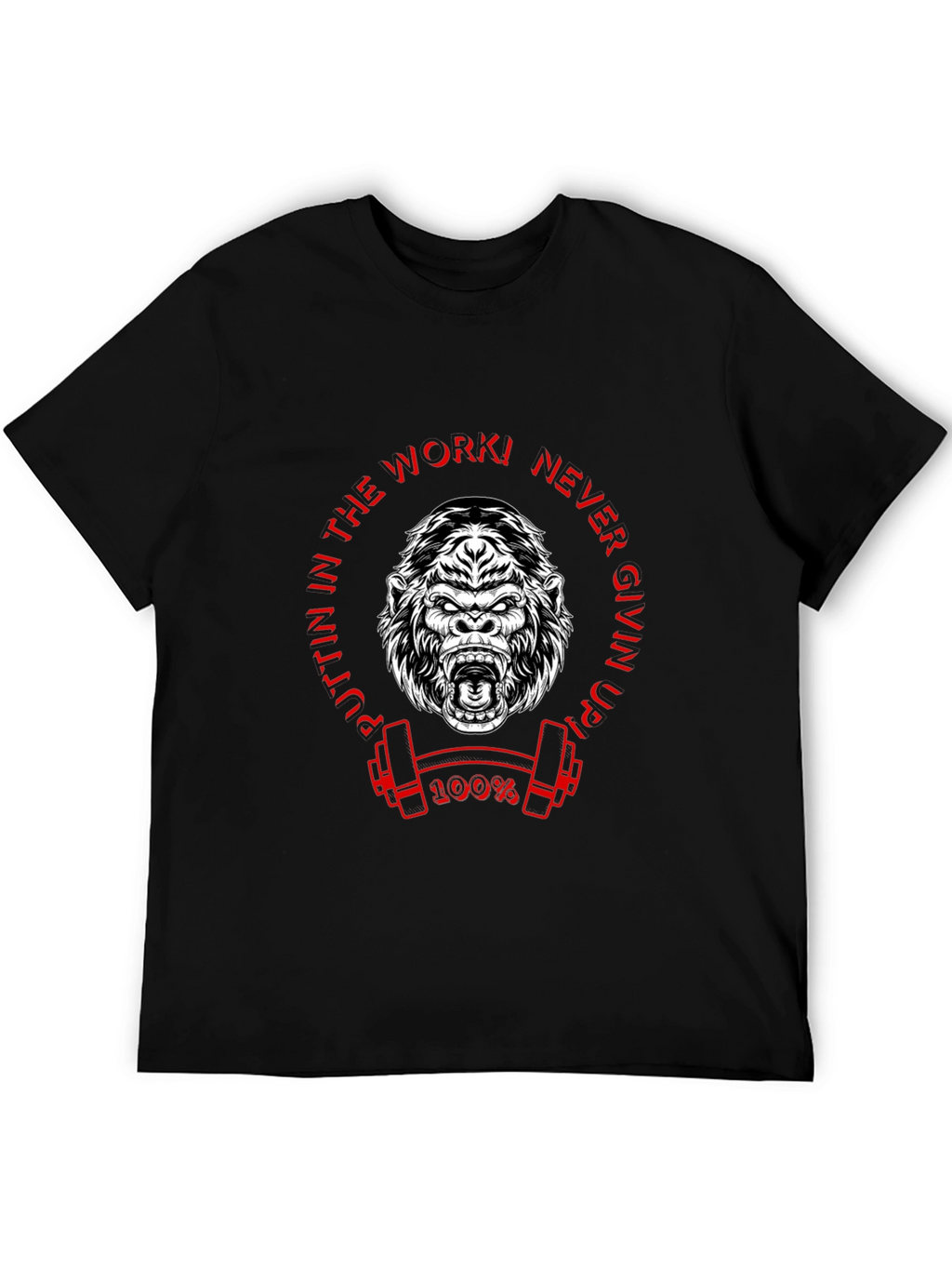 Gorilla Gym Motivation T-Shirt