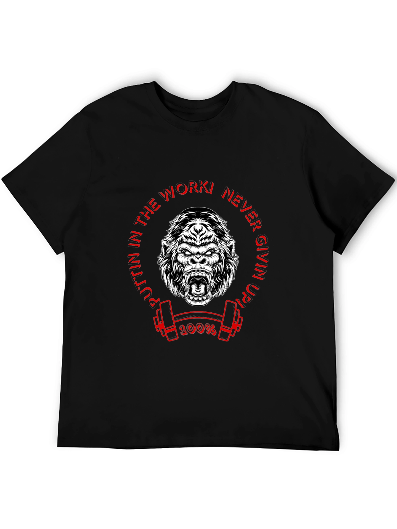 Gorilla Gym Motivation T-Shirt