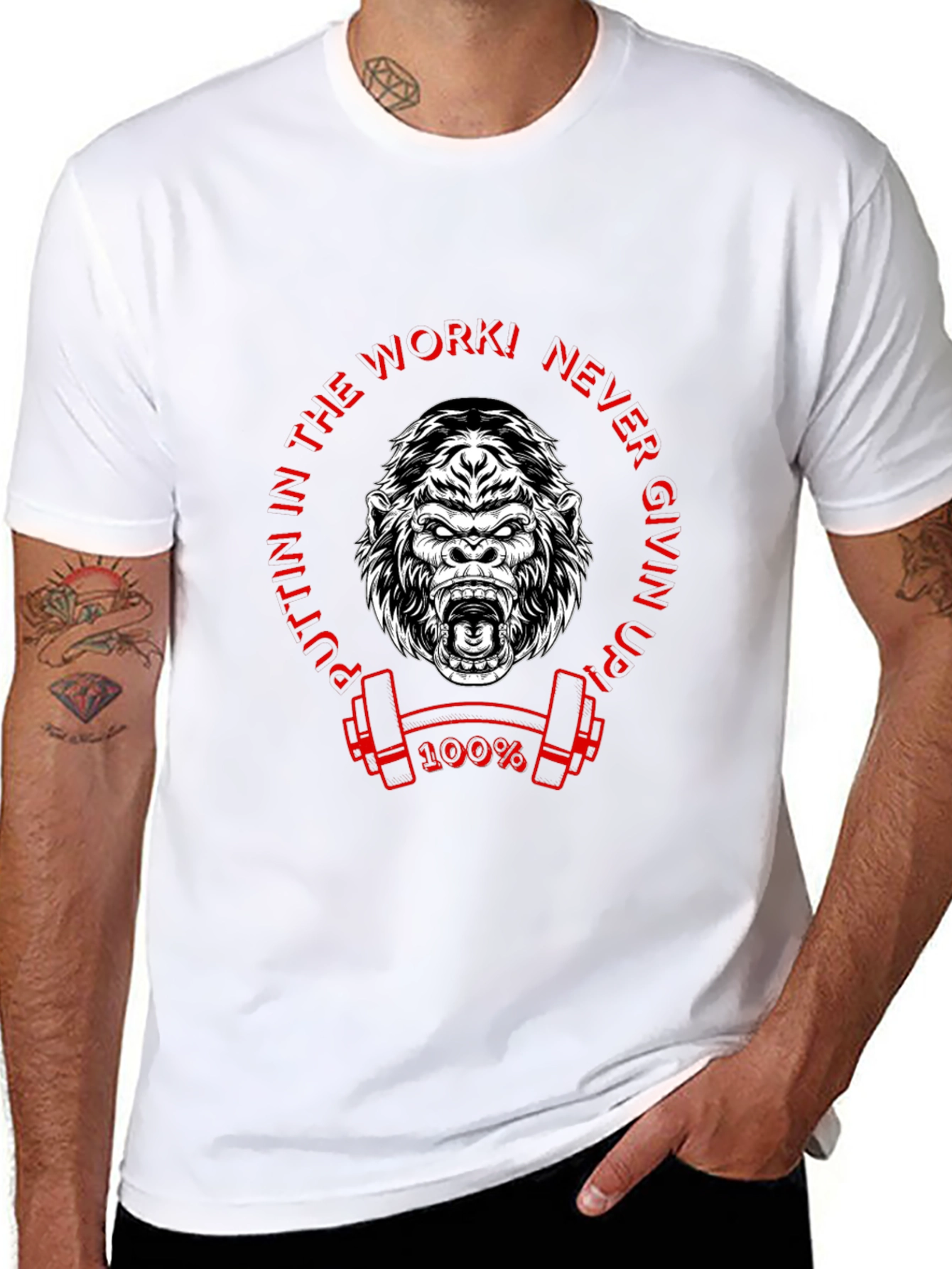 Gorilla Gym Motivation T-Shirt