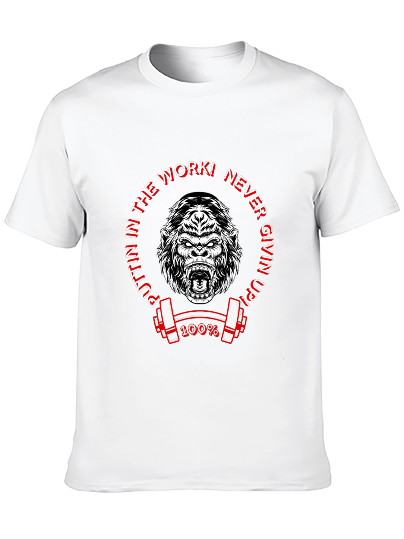 Gorilla Gym Motivation T-Shirt