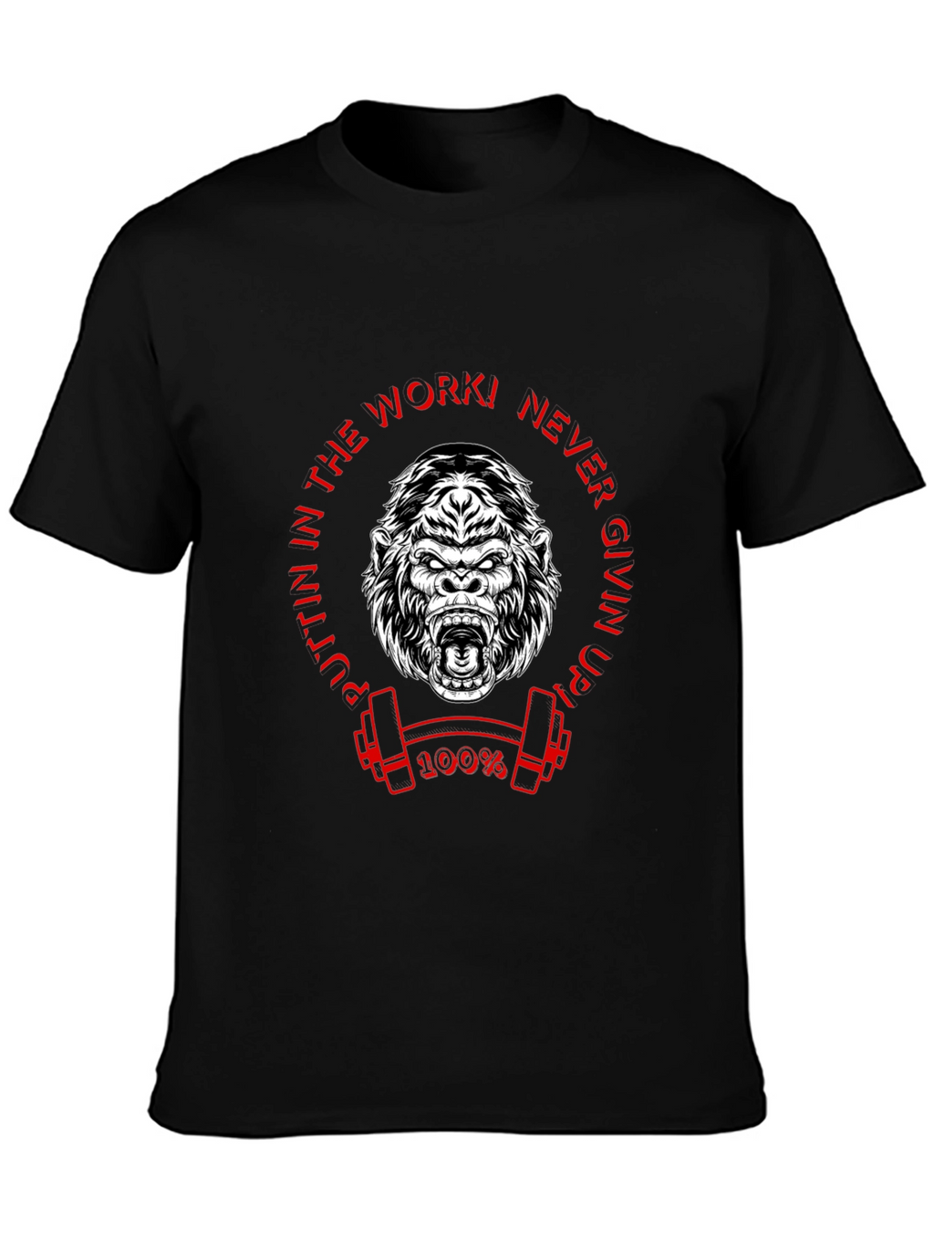 Gorilla Gym Motivation T-Shirt