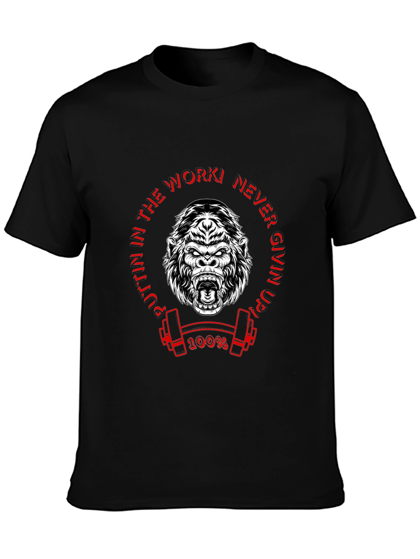 Gorilla Gym Motivation T-Shirt