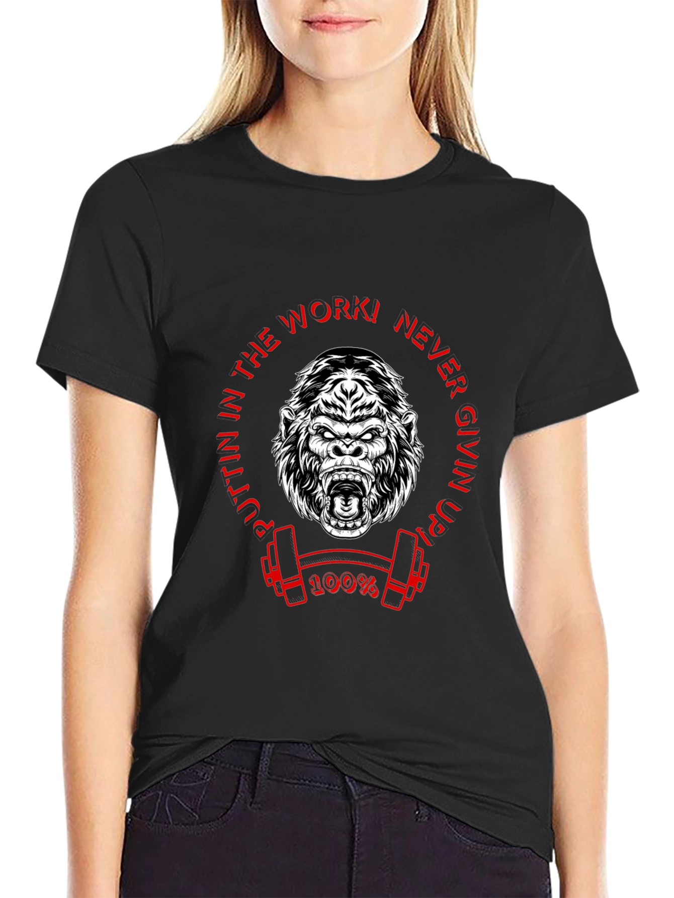 Gorilla Gym Motivation T-Shirt