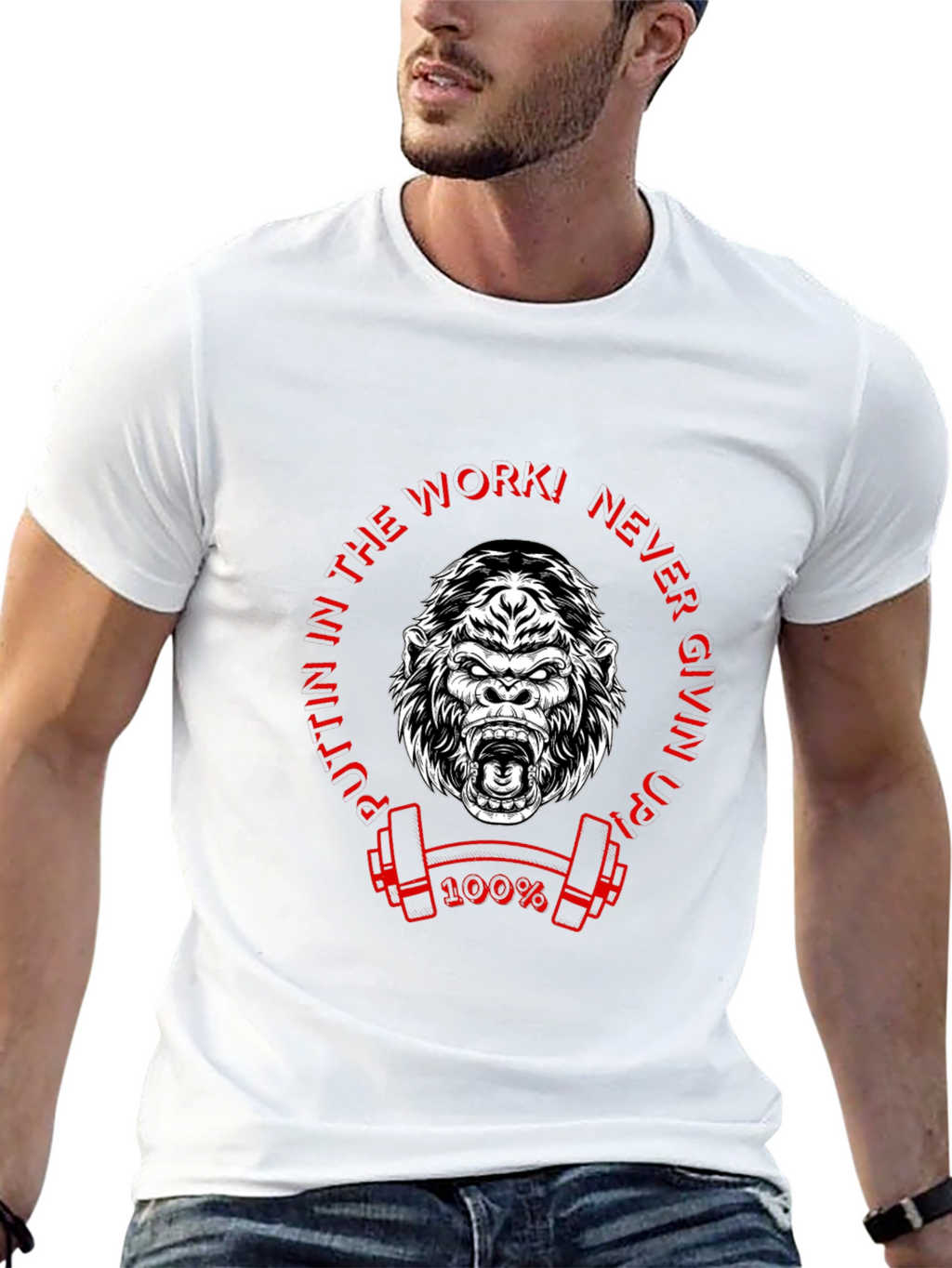 Gorilla Gym Motivation T-Shirt