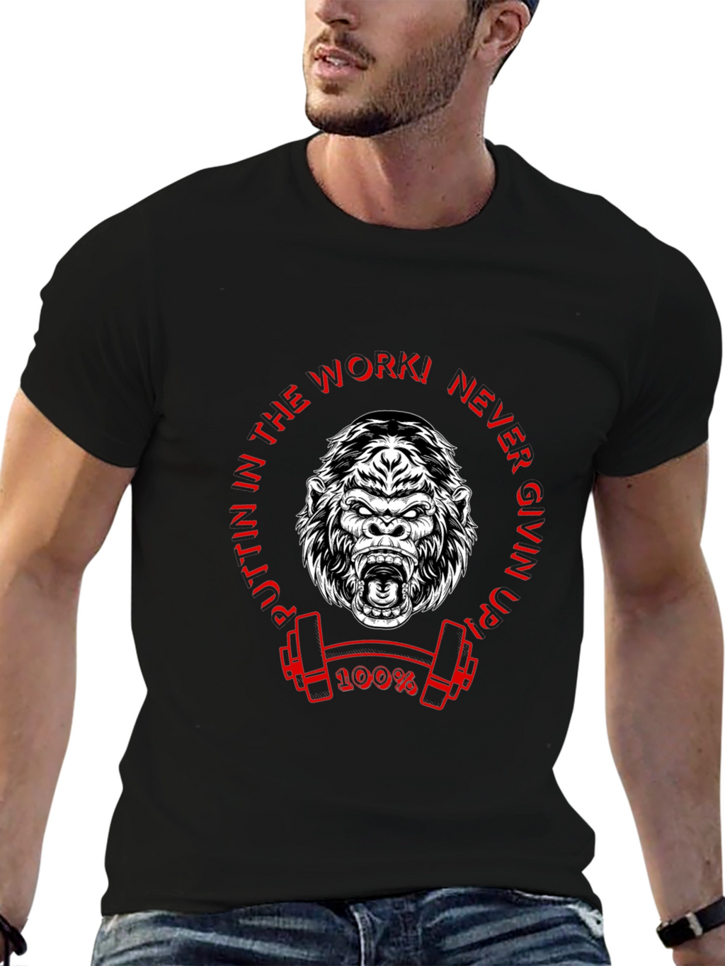 Gorilla Gym Motivation T-Shirt