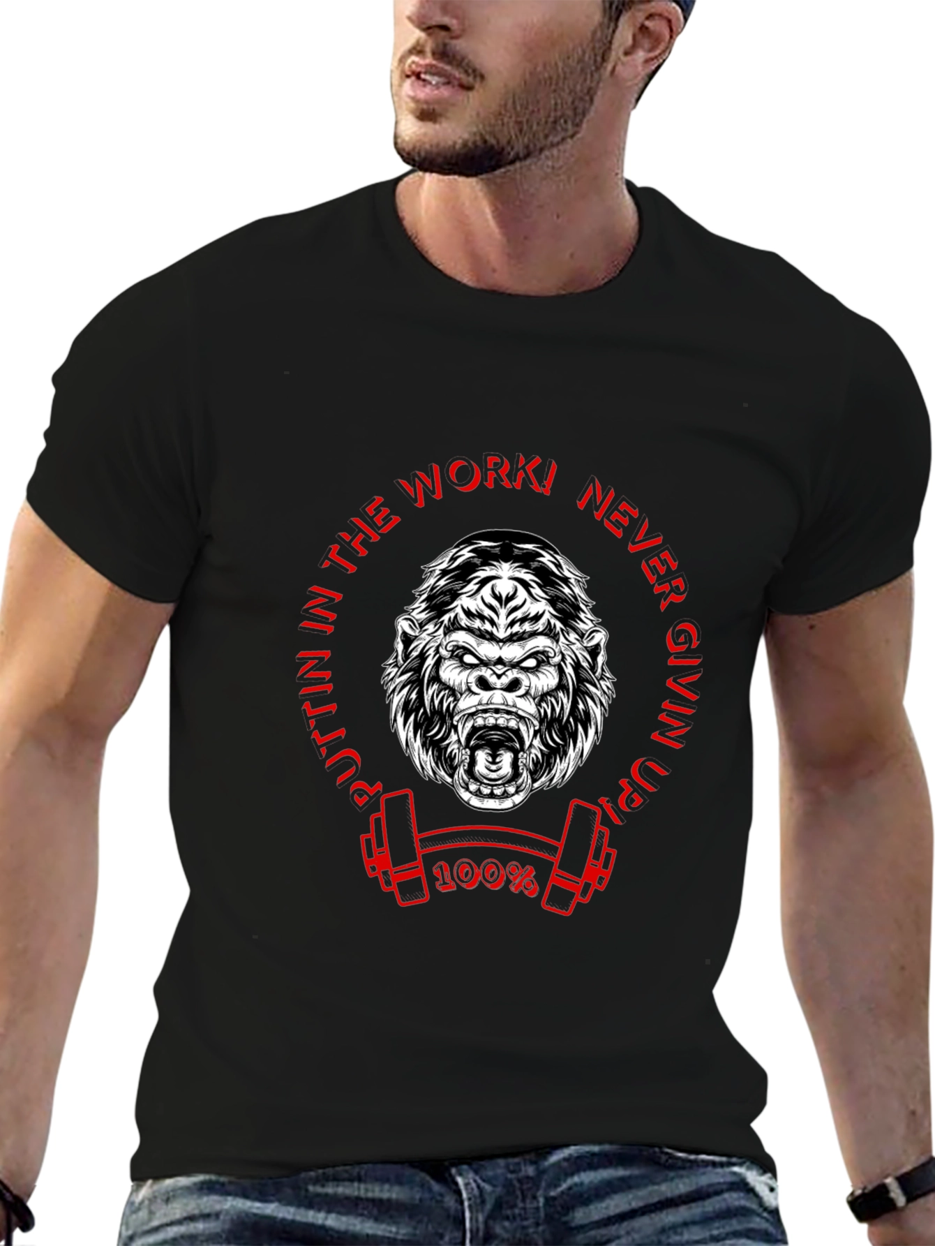 Gorilla Gym Motivation T-Shirt