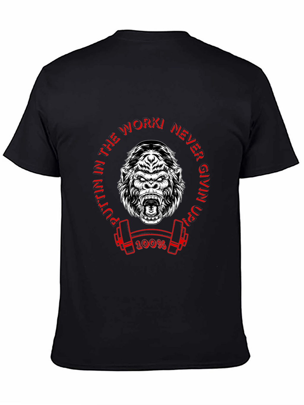 Gorilla Gym Motivation T-Shirt