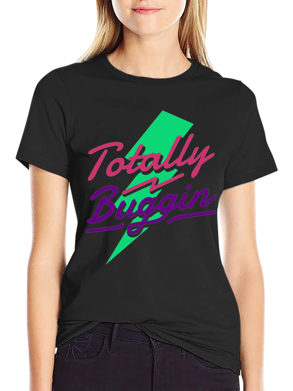 Totally Buggin 90s Style Graphic Tee