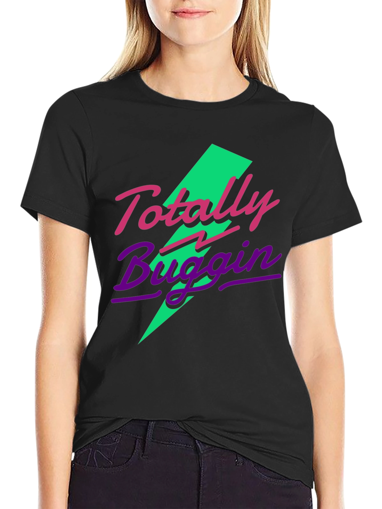 Totally Buggin 90s Style Graphic Tee