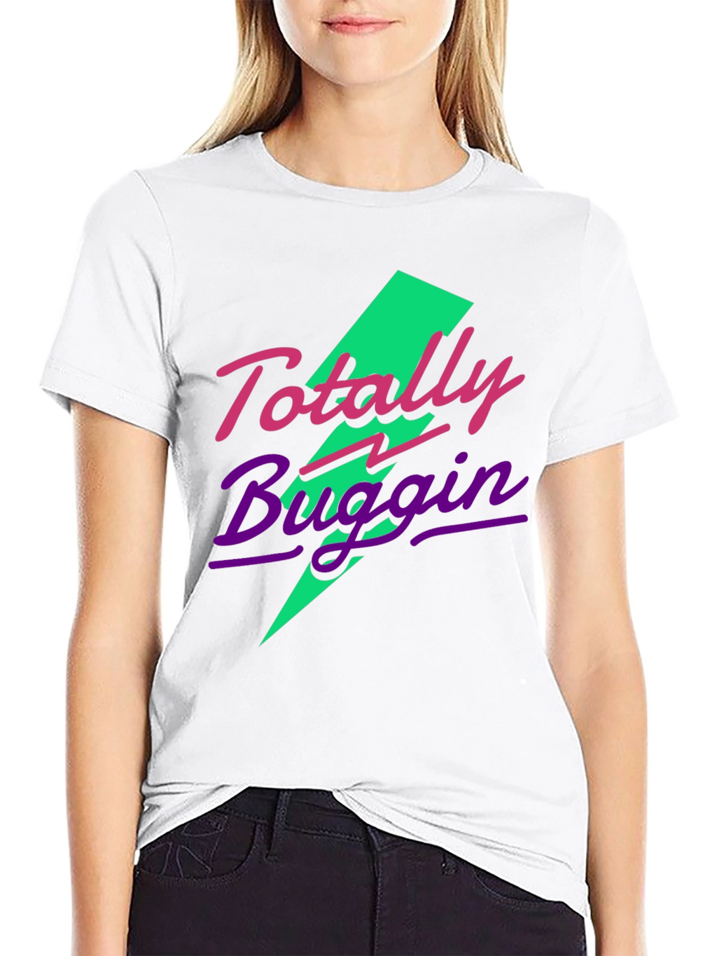 Totally Buggin 90s Style Graphic Tee