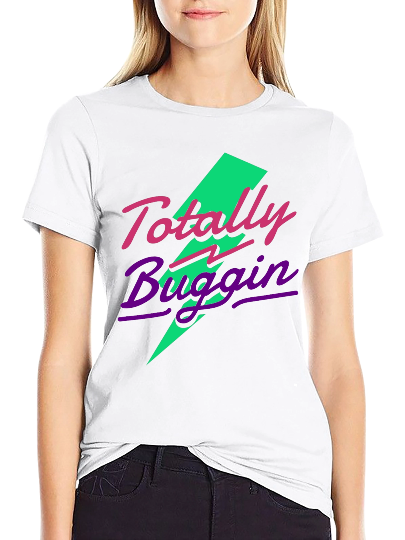 Totally Buggin 90s Style Graphic Tee