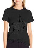 Astronaut Graphic Black T-Shirt