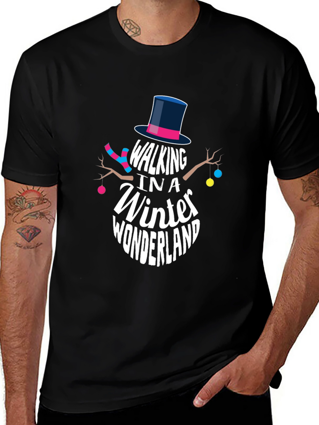 Winter Wonderland Snowman T-Shirt