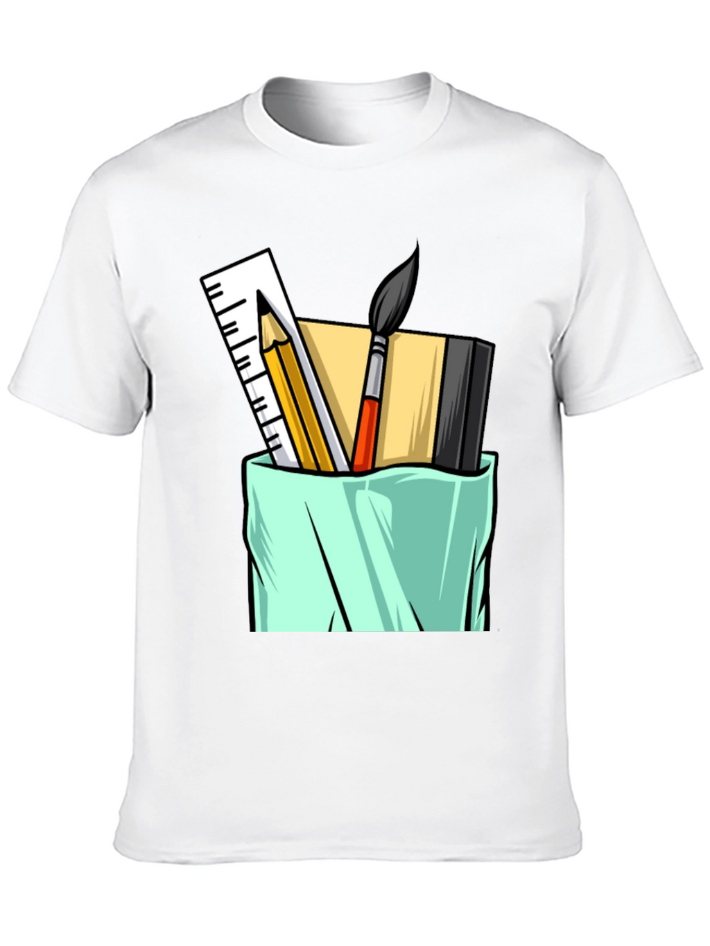 Artists Toolkit Graphic Tee - Black Cotton T-Shirt