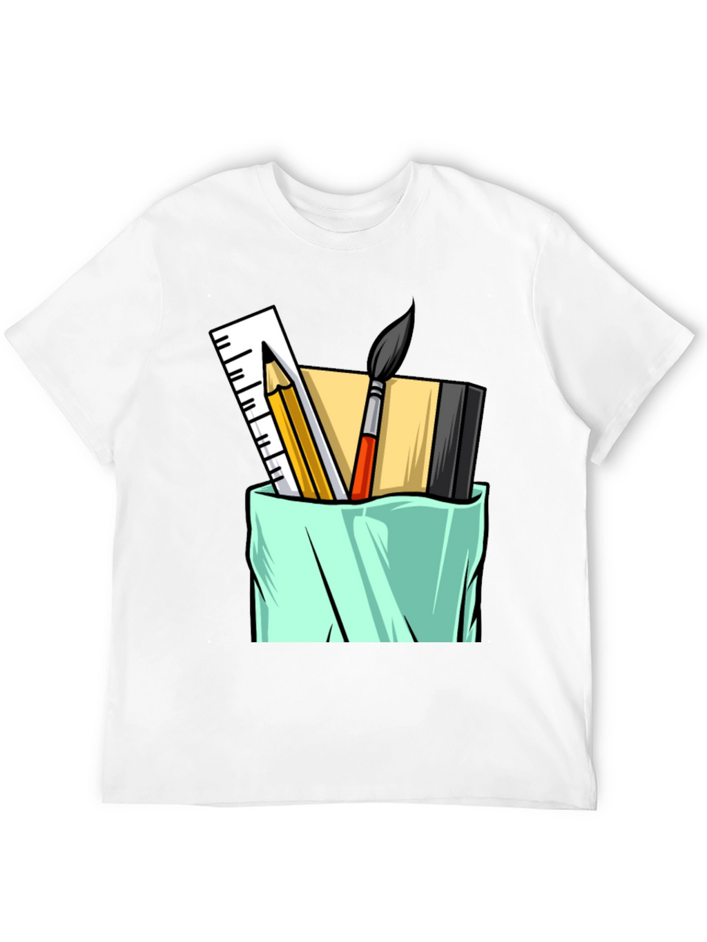 Artists Toolkit Graphic Tee - Black Cotton T-Shirt