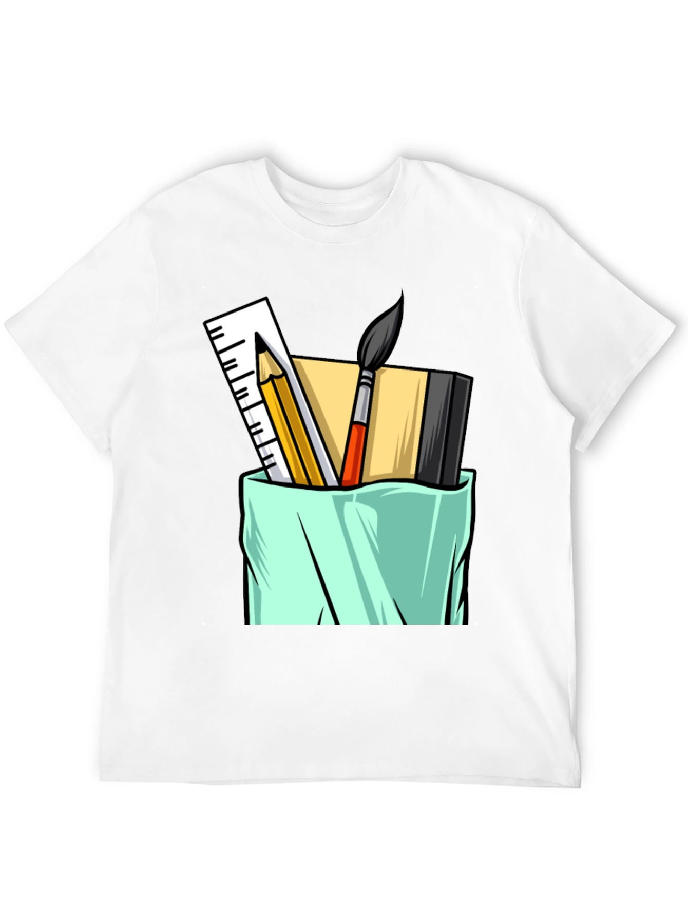 Artists Toolkit Graphic Tee - Black Cotton T-Shirt
