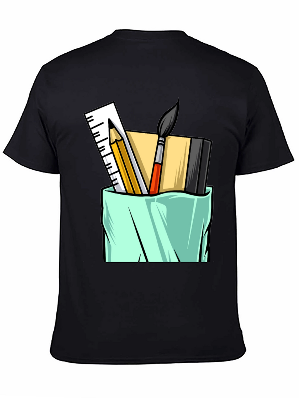 Artists Toolkit Graphic Tee - Black Cotton T-Shirt