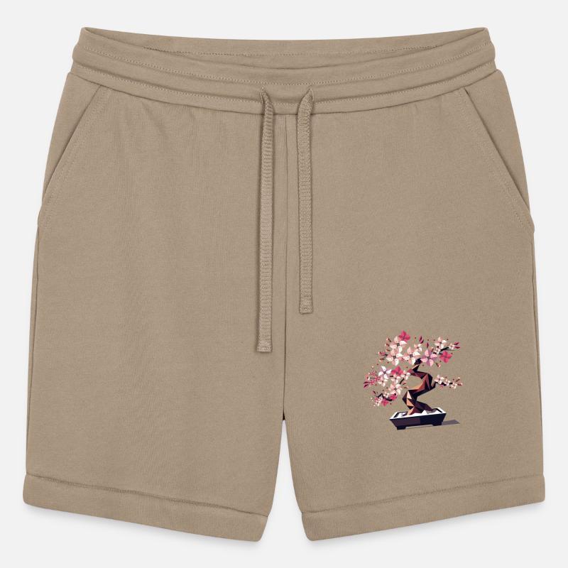 Geometric cherry blossom bonsai