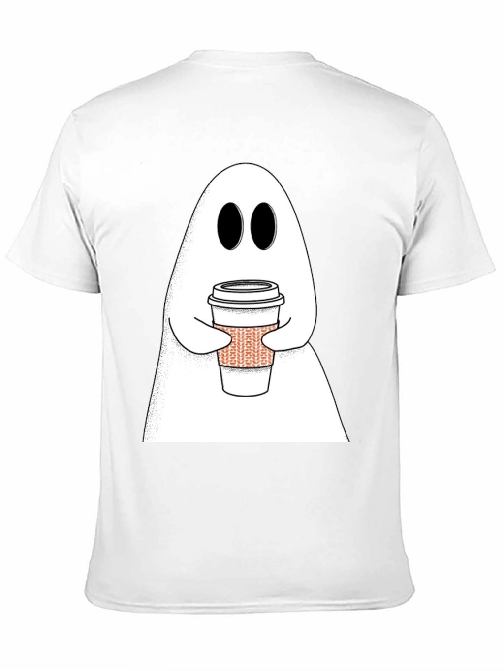 Ghost Coffee T-Shirt - Halloween Ready!