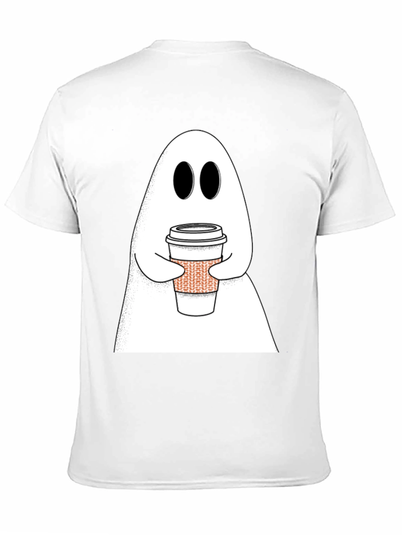 Ghost Coffee T-Shirt - Halloween Ready!