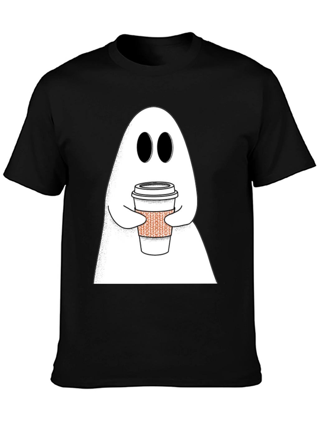 Ghost Coffee T-Shirt - Halloween Ready!