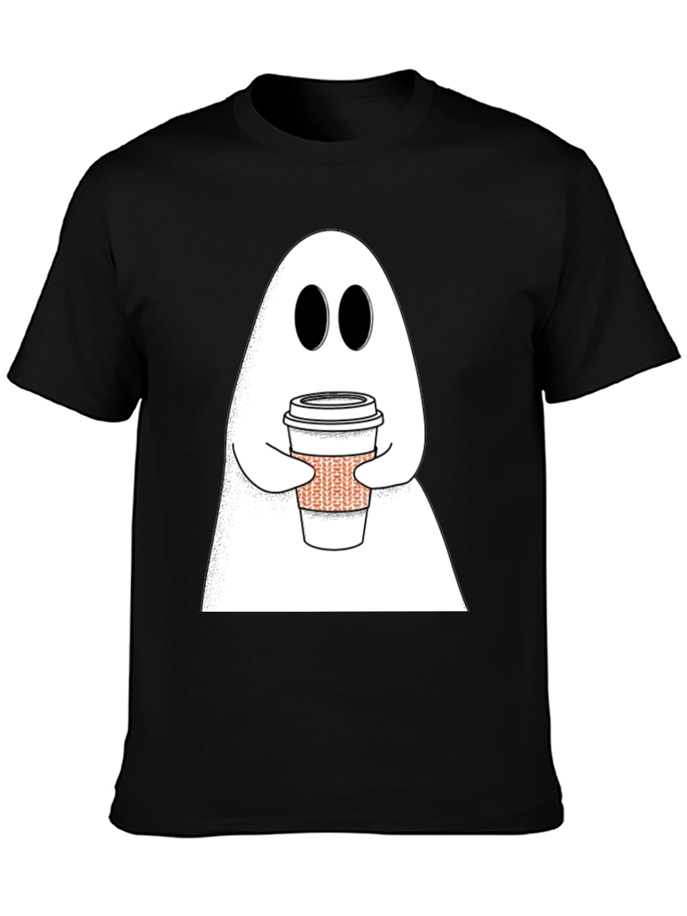 Ghost Coffee T-Shirt - Halloween Ready!