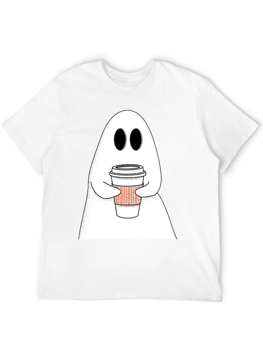 Ghost Coffee T-Shirt - Halloween Ready!