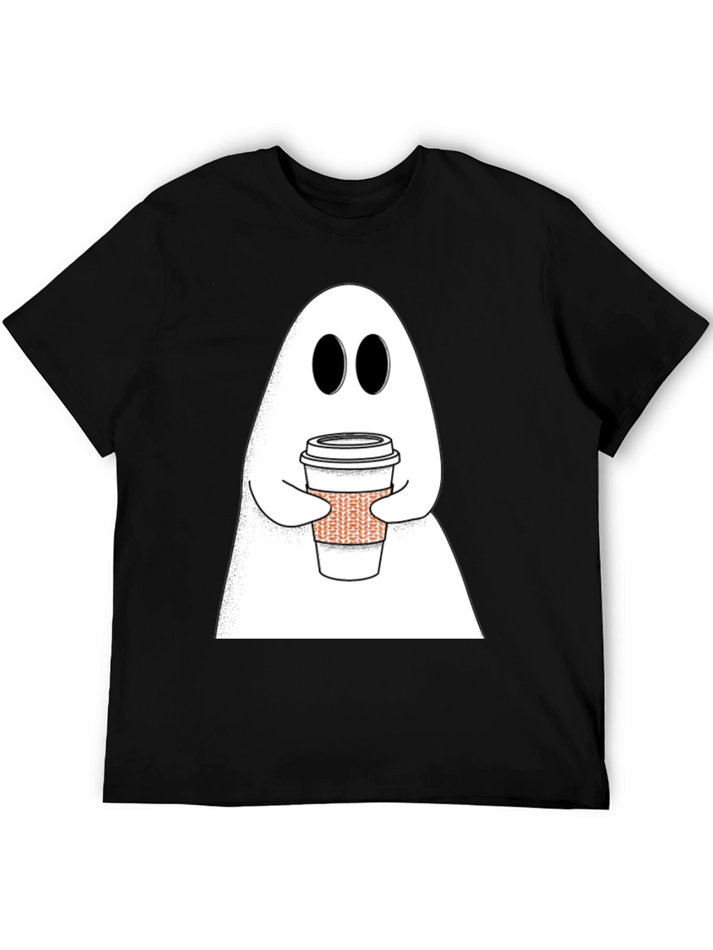 Ghost Coffee T-Shirt - Halloween Ready!