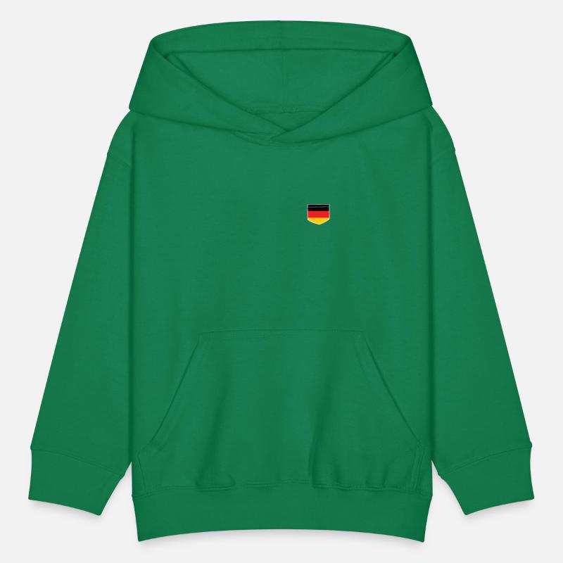 germany flag in a shape of a pocket