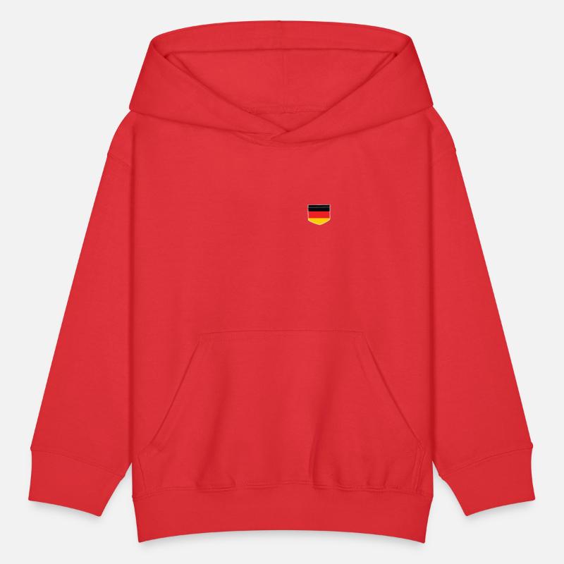 germany flag in a shape of a pocket