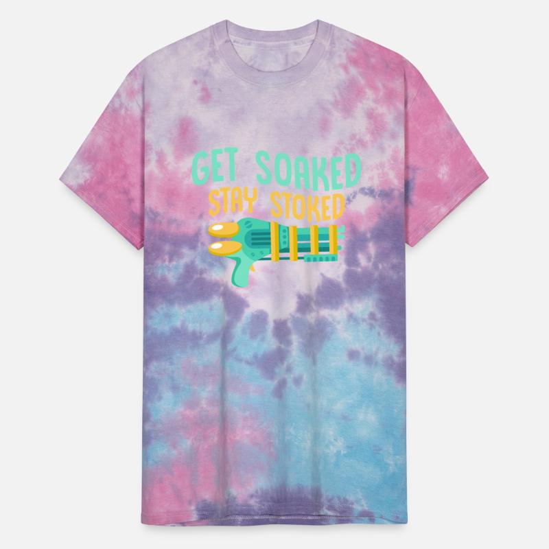 Get Soaked, Stay Stoked Squirt Gun Summer Water Fu