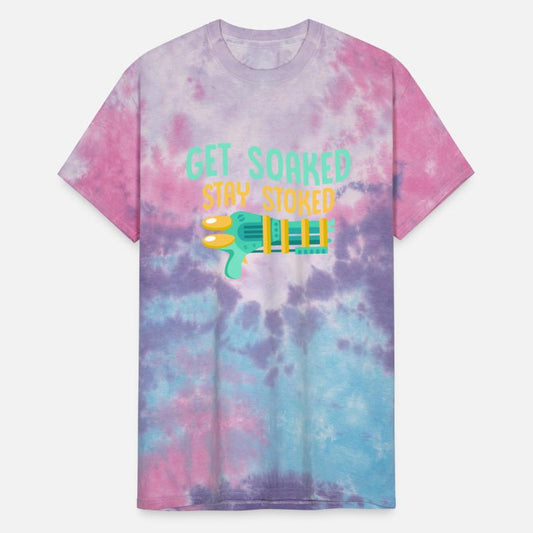 Get Soaked, Stay Stoked Squirt Gun Summer Water Fu