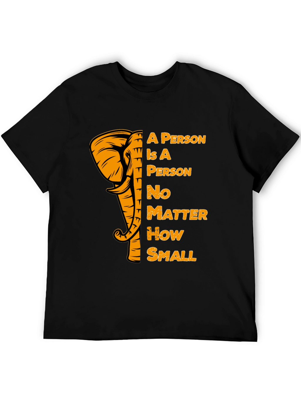 Elephant A Person T-Shirt Motivational Tee